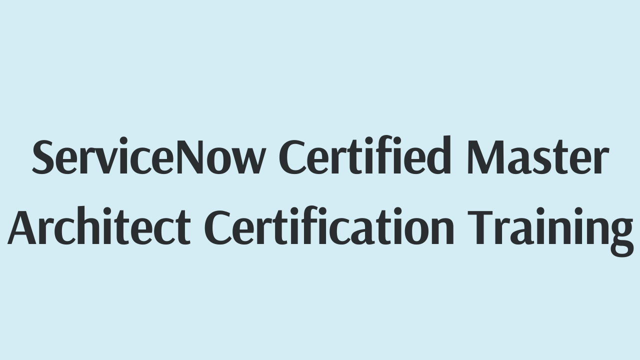 Servicenow Training 25+ ServiceNow Modules with Expert Team IT Canvass